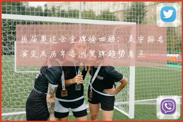 历届奥运会金牌榜回顾：美中排名演变及历年各洲奖牌趋势看点